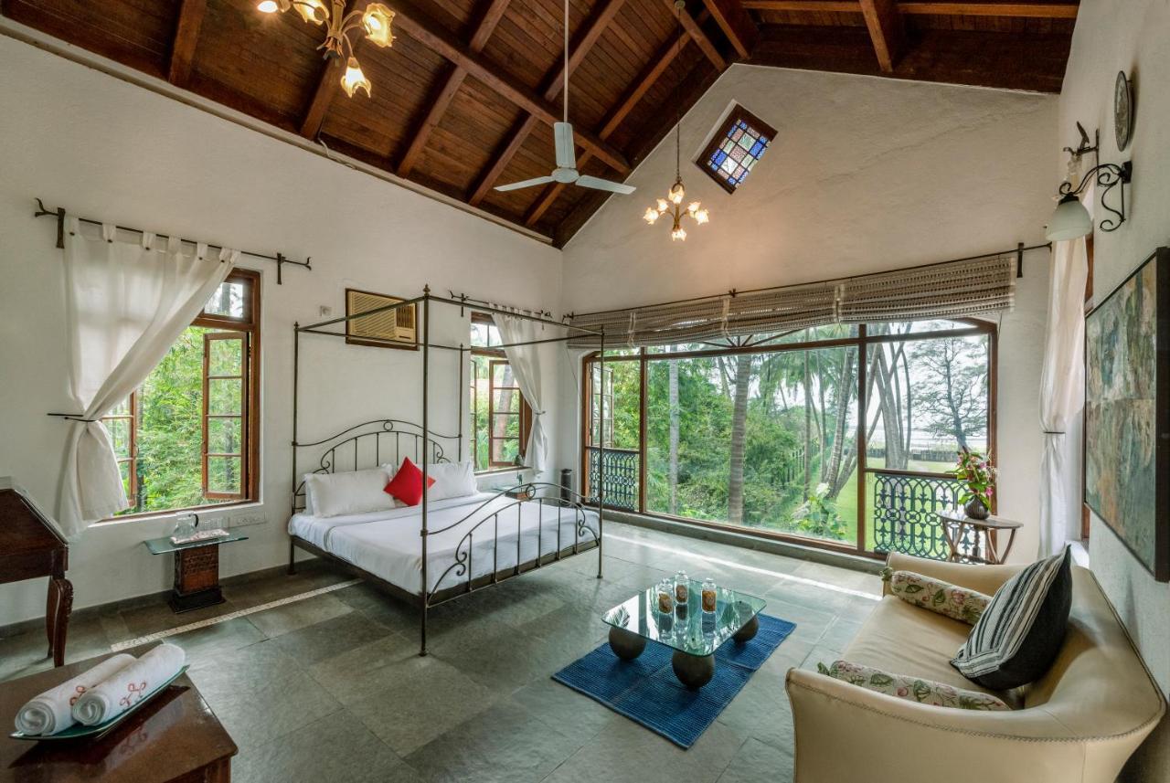 Saffronstays Thalassea, Alibaug - Picturesque Sea-Facing Villa With Colonial Decor آليباغ المظهر الخارجي الصورة