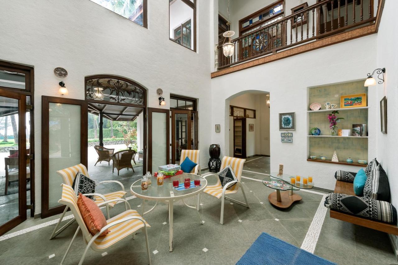 Saffronstays Thalassea, Alibaug - Picturesque Sea-Facing Villa With Colonial Decor آليباغ المظهر الخارجي الصورة