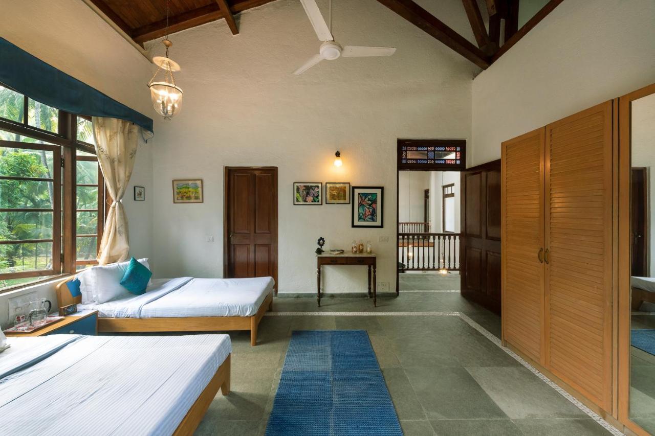 Saffronstays Thalassea, Alibaug - Picturesque Sea-Facing Villa With Colonial Decor آليباغ المظهر الخارجي الصورة